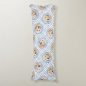 Golden Retriever schilderij Schattigee originele h Lichaamskussen (Voorkant Verticaal)