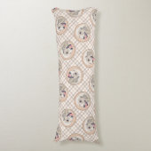 Golden Retriever schilderij Schattigee originele h Lichaamskussen (Voorkant Verticaal)