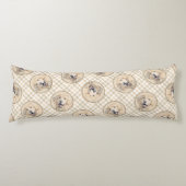 Golden Retriever schilderij Schattigee originele h Lichaamskussen (Voorkant)