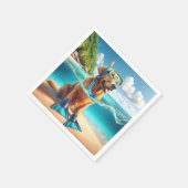 Golden Retriever Scuba Diver Servet (Hoek)