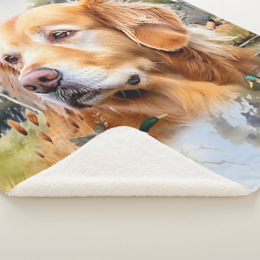 Golden Retriever Sherpa Deken (3/4)