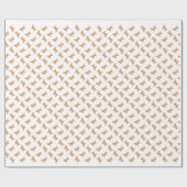 Golden Retriever Silhouette Cadeaupapier (Vlak)