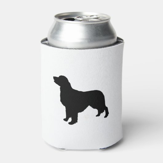 Golden Retriever Silhouette Love Dogs Blikjeskoeler (Blikje Voorkant)