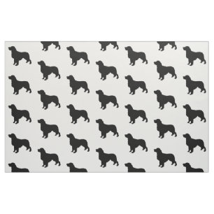 Golden Retriever Silhouette Love Dogs Stof