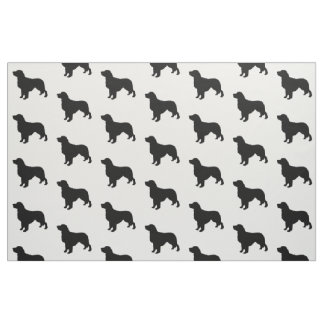 Golden Retriever Silhouette Love Dogs Stof
