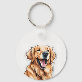 Golden Retriever Sleutelhanger