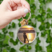 Golden Retriever Sleutelhanger (Hand)