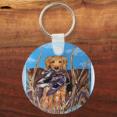 GOLDEN RETRIEVER SLEUTELHANGER (Voorkant)