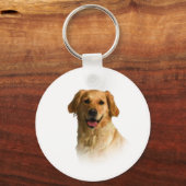 Golden Retriever Sleutelhanger (Voorkant)