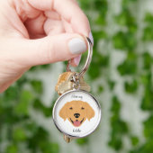 Golden Retriever sleutelhanger (Hand)