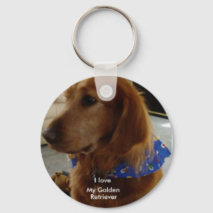 Golden Retriever Sleutelhanger