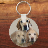 Golden Retriever Sleutelhanger (Voorkant)