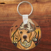 Golden Retriever Sleutelhanger (Voorkant)