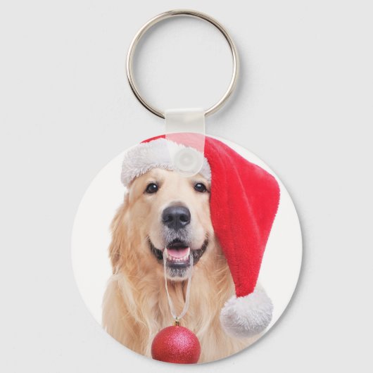 Golden Retriever Sleutelhanger (Voorkant)