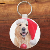 Golden Retriever Sleutelhanger (Voorkant)