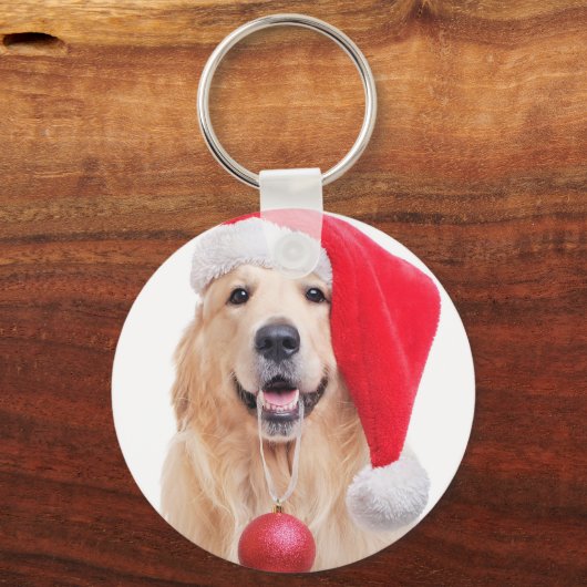 Golden Retriever Sleutelhanger (Voorkant)