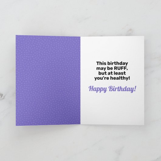 Golden Retriever SMILE! Het is jouw verjaardag Kaart (Binnen)