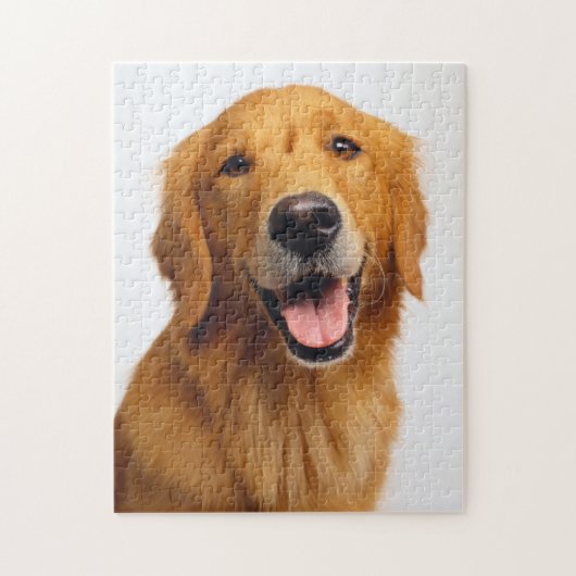 Golden Retriever Smile Legpuzzel (Verticaal)