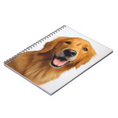 Golden Retriever Smile Notitieboek (Linkerzijde)