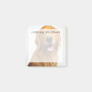 Golden Retriever Smile Post-it® Notes