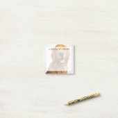 Golden Retriever Smile Post-it® Notes (Op bureau)