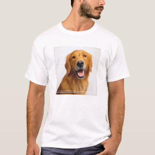 Golden Retriever Smile T-shirt