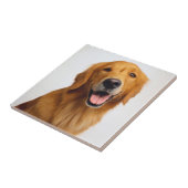 Golden Retriever Smile Tegeltje (Zijkant)