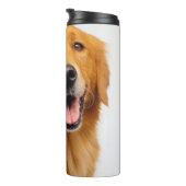 Golden Retriever Smile Thermosbeker (Geroteerd rechts)