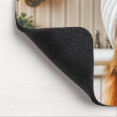 Golden Retriever Spa behandeling Muismat (Hoek)