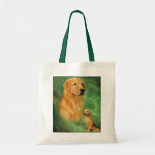Golden Retriever Spencer Canvas tas