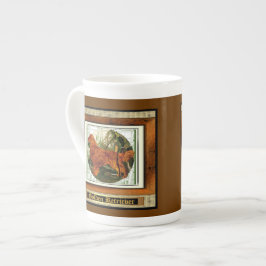 Golden Retriever Sporting Dog Art Porselein Kop