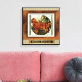 Golden Retriever Sporting Dog Canvas Afdruk (Insitu (Woonkamer))