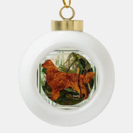 Golden Retriever Sporting Dog Keramische Bal Ornament