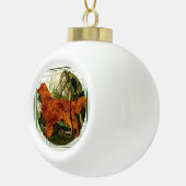Golden Retriever Sporting Dog Keramische Bal Ornament (Rechts)