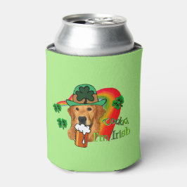 Golden Retriever St Patricks Day Gifts Blikjeskoeler