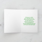 Golden Retriever St. Patrick's Day Kaart (Binnen)