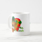 Golden Retriever St Patricks Day Koffiemok (Voorkant links)