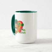 Golden Retriever St Patricks Day Mok (Voorkant links)
