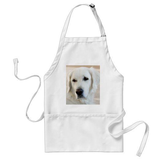Golden Retriever Standaard Schort (Voorkant)