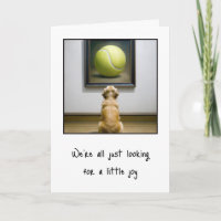 Golden Retriever Staren naar Tennis Ball Art Piece