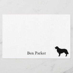 Golden Retriever Stationery Briefpapier