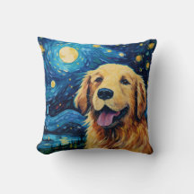 Golden Retriever Sterrennacht