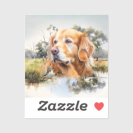 Golden Retriever Sticker