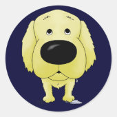 Golden Retriever Stickers (Voorkant)