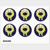 Golden Retriever Stickers (Vel)