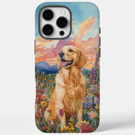 Golden Retriever - Stoere telefoonhoes iPhone 16 Pro Max Hoesje
