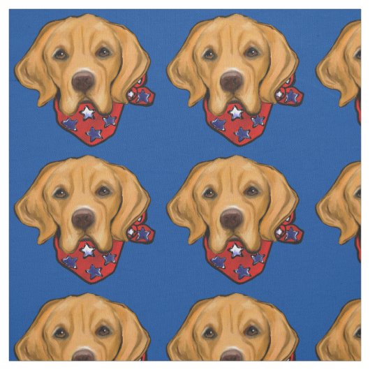 GOLDEN RETRIEVER STOF (Swatch)