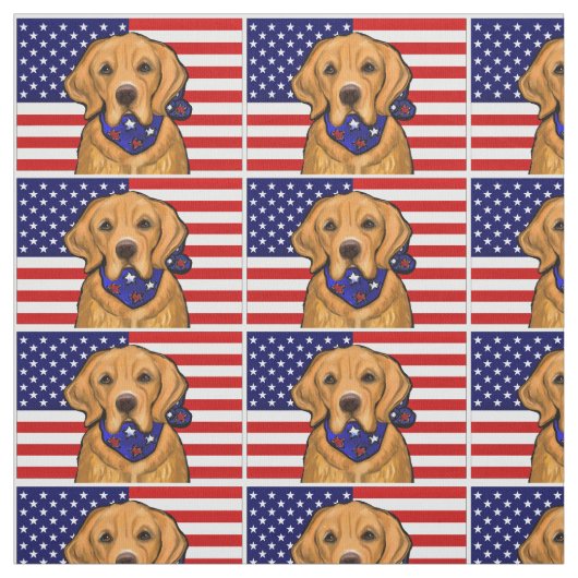 GOLDEN RETRIEVER STOF (Swatch)