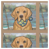 Golden Retriever Stof (Close Up)