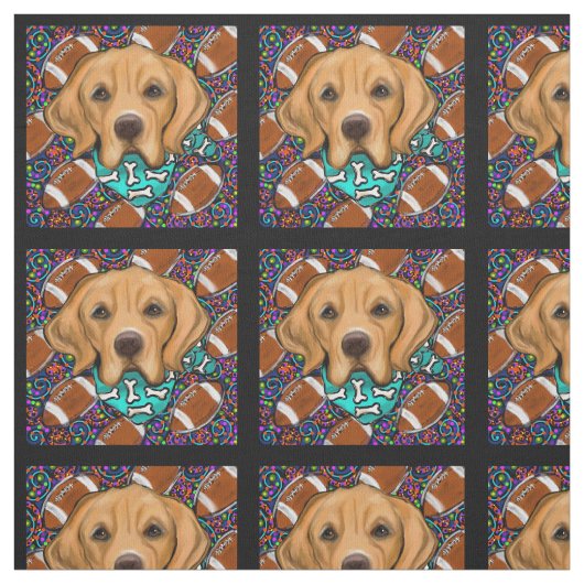 GOLDEN RETRIEVER STOF (Swatch)